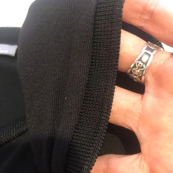 Zara Lightweight Black Sleeveless layered Maxi Dress size Large - Picture 6 of 10